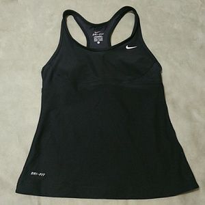 Nike Racerback Built-in Shelf Bra Workout Tank